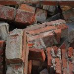 broken bricks