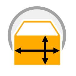 bin size icon
